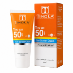 کرم ضد آفتاب بدون رنگ  spf 50 پوست خشک و حساس تینولا
