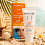 کرم ضد آفتاب spf 50 رنگ روشن مناسب پوست خشک درماتیپیک - تصویر 2