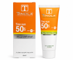 کرم ضد آفتاب بدون رنگ spf 50 پوست معمولی و چرب تینولا