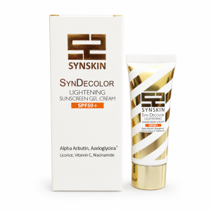 ژل کرم ضد آفتاب روشن کننده spf 50 ساین اسکین
