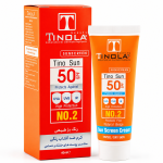 کرم ضد آفتاب رنگ روشن spf 50 پوست خشک و حساس تینولا