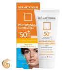 کرم ضد آفتاب spf 50 رنگ روشن مناسب پوست خشک درماتیپیک