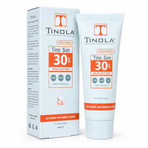 کرم ضد آفتاب spf 30 پوست دارای چروک تینولا