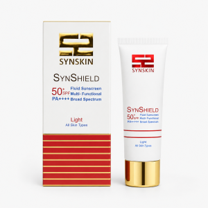 ژل کرم ضد آفتاب رنگ لایت spf 50ساین اسکین