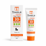 کرم ضد آفتاب بدون رنگ spf 30 پوست چرب و جوشدار تینولا