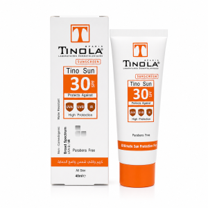 کرم ضد آفتاب و روشن کننده spf 30 انواع پوست تینولا