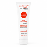 کرم ضد آفتاب spf 95 بدون رنگ مناسب انواع پوست دکتر ژیلا - تصویر 2