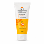 کرم ضدآفتاب SPF 50 بژ روشن مناسب پوست خشک و معمولی مدیلن - تصویر 2