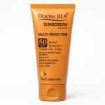 کرم ضد آفتاب (مولتی - پروتکشن ) spf 50 رنگی مناسب انواع پوست دکتر ژ یلا - تصویر 2