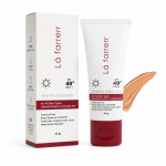کرم ضد آفتاب spf 40 رنگ طبیعی مناسب انواع پوست لافارر