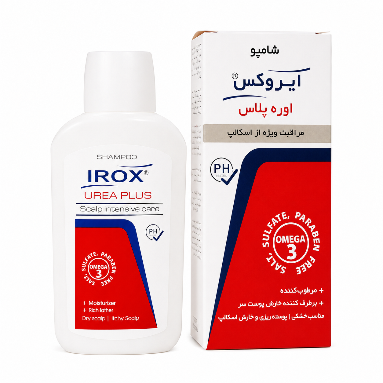 ac217271-379a-422b-adea-75dc01fc305a شامپو اوره پلاس (مراقبت ویژه از اسکالپ) ایروکس - تصویر 1