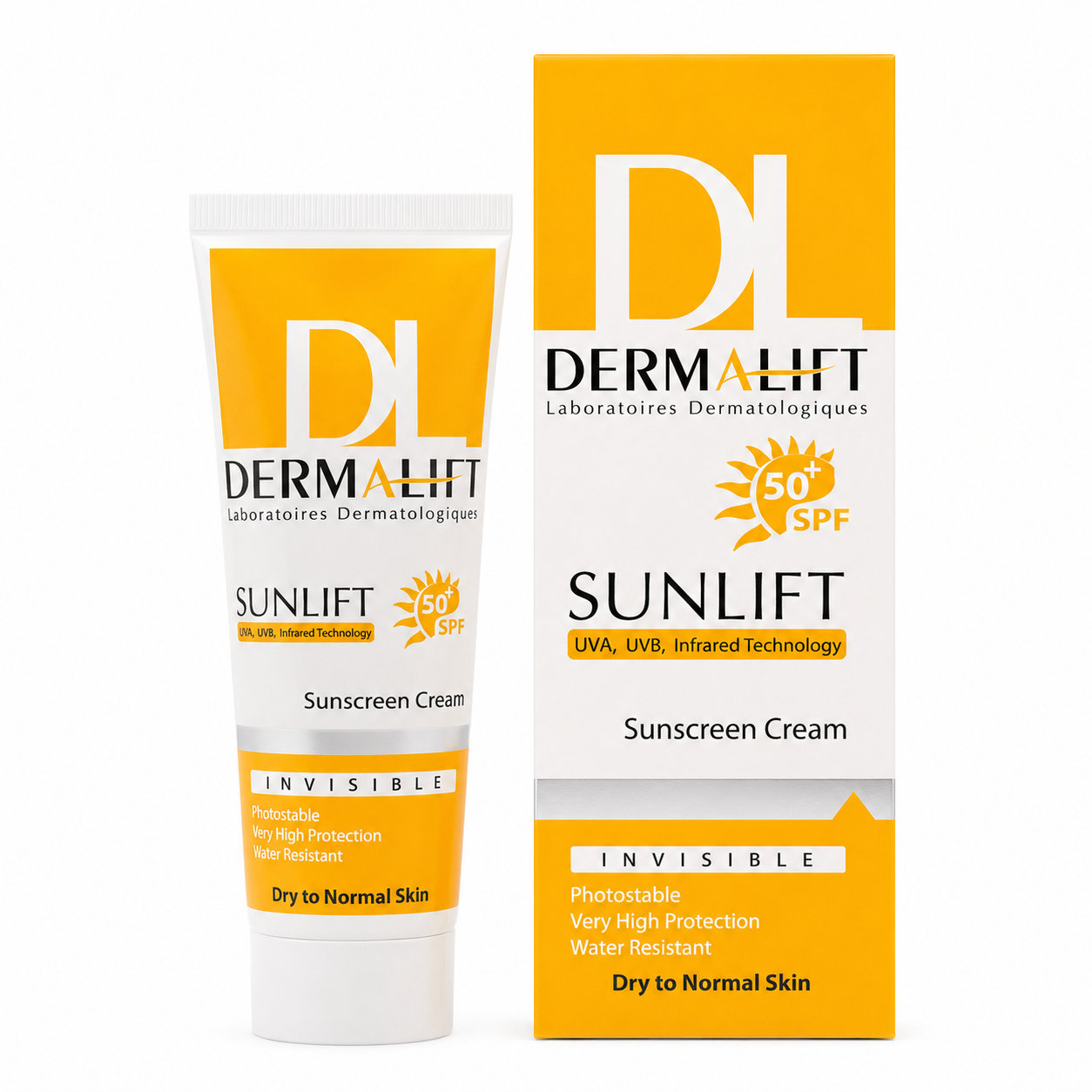 b657417b-2346-482d-ac27-442ef3d5641f کرم ضد آفتاب spf 50 بدون رنگ مناسب پوست خشک درمالیفت - تصویر 1