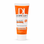 کرم ضدآفتاب spf 50 بژ تیره مناسب پوست چرب درمالیفت - تصویر 2