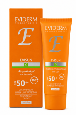 کرم ضد آفتاب spf 50 بدون رنگ مناسب پوست چرب اویدرم