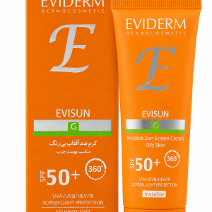 کرم ضد آفتاب spf 50 بدون رنگ مناسب پوست چرب اویدرم
