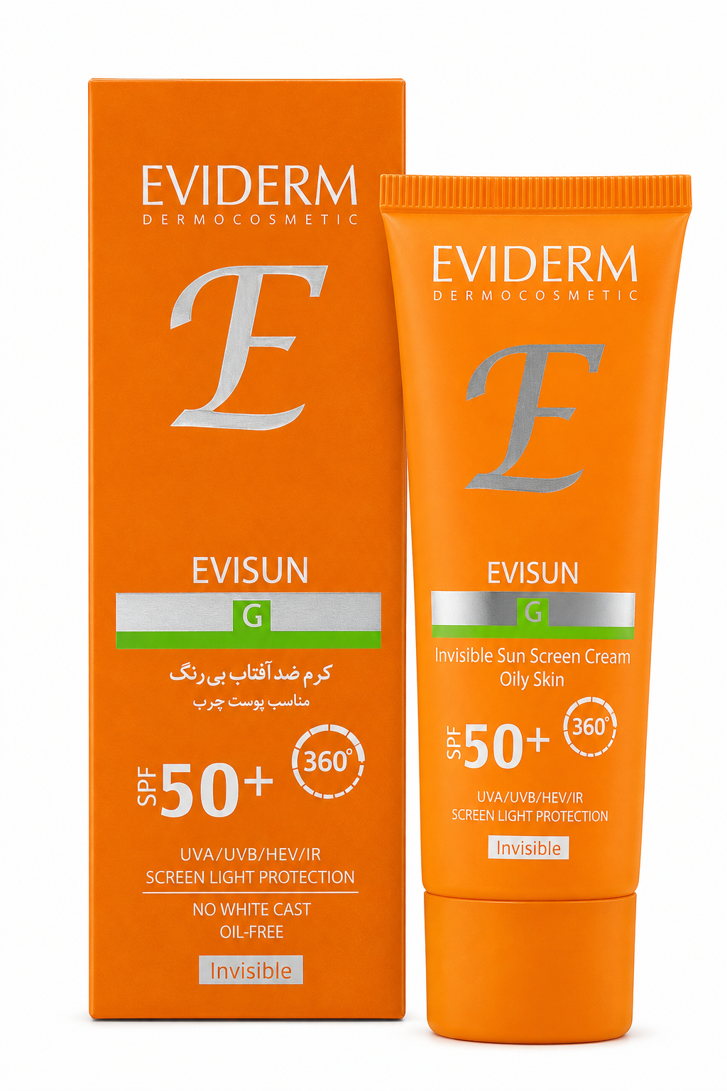 f2d70bd0-402c-491f-a8b8-35fc646bf8c6 کرم ضد آفتاب spf 50 بدون رنگ مناسب پوست چرب اویدرم - تصویر 1