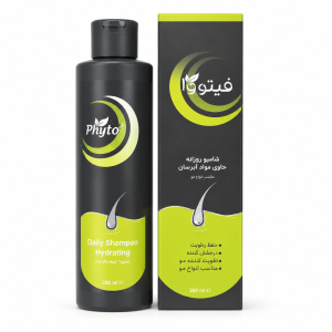شامپو روزانه حاوی مواد آبرسان مناسب انواع مو فیتووان
