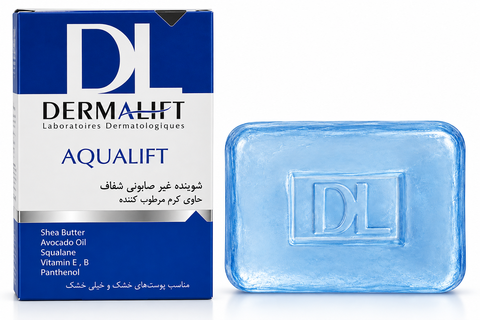 da0d072e-2d24-403b-ab8a-28d20901c285 شوینده غیر صابونی شفاف حاوی کرم مرطوب کننده درمالیفت - تصویر 1