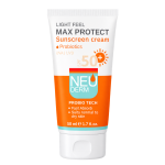 کرم ضدآفتاب spf 50 (محافظ قوی) بی رنگ مناسب پوست خشک و معمولی نئودرم - تصویر 2