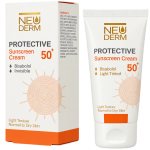 ضد آفتاب spf 50بژ روشن مناسب پوست خشک و معمولی نئودرم