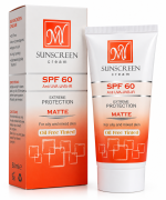 کرم ضدآفتاب spf60 رنگی مناسب پوست چرب و مختلط مای