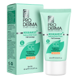 کرم پوشاننده و مرطوب کننده spf 40 رنگ بژ روشن مناسب پوست معمولی و حساس پرودرما