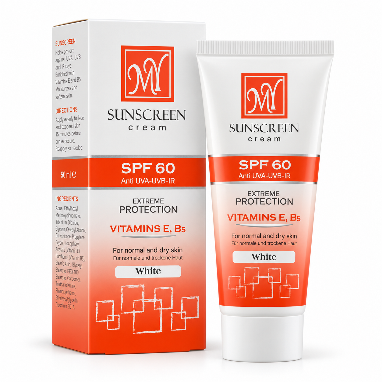 download (7) کرم ضدآفتاب spf 60 بدون رنگ مناسب پوست نرمال و خشک مای - تصویر 1