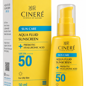 فلوئید ضد آفتاب بدون رنگ spf 50 مناسب پوست چرب سینره